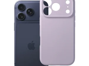 Case for iPhone 18 Pro / 17 Pro Forcell F-Protect Rubber Premium compatible with MagSafe mauve