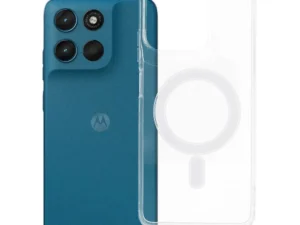 Case for Motorola G57 / G57 Power Clear Mag Cover (MID) compatible z MagSafe transparent