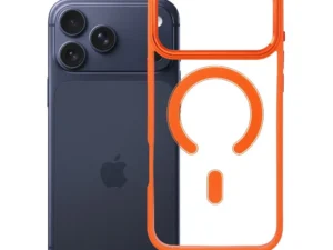 Case for iPhone 18 Pro Max / 17 Pro Max Color Edge Mag Cover compatible with MagSafe orange