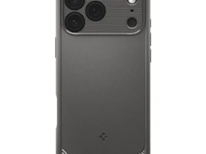 SPIGEN case RUGGED ARMOR compatible with MagSafe for IPHONE 18 Pro / 17 Pro grey