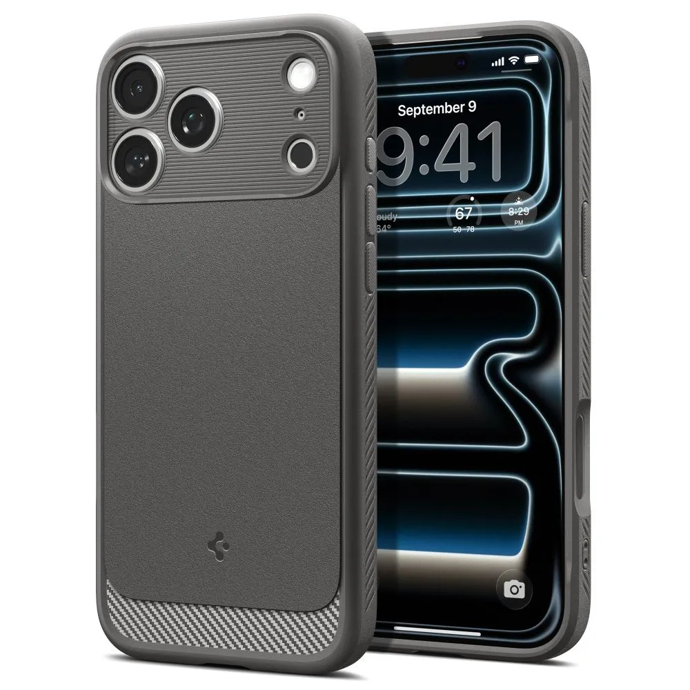 SPIGEN case RUGGED ARMOR compatible with MagSafe for IPHONE 18 Pro Max / 17 Pro Max grey - Image 5