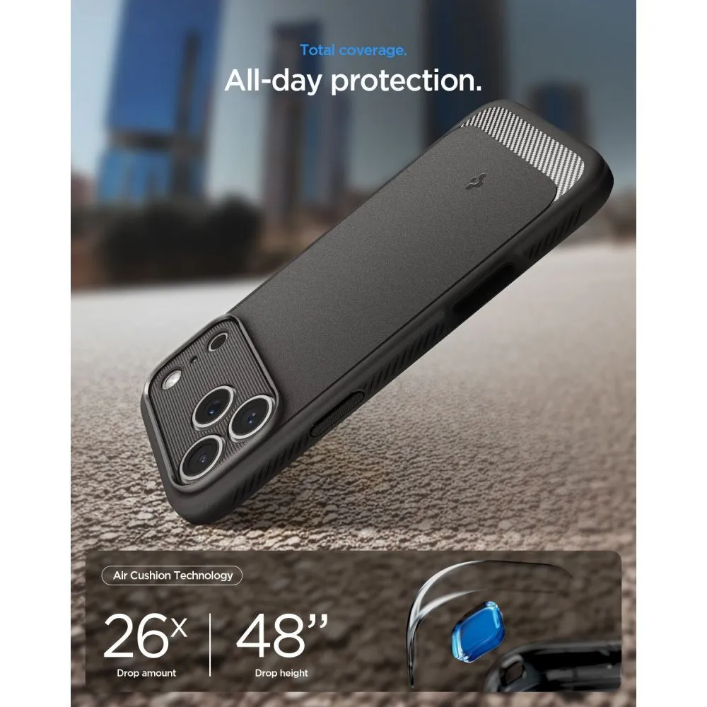 SPIGEN case RUGGED ARMOR compatible with MagSafe for IPHONE 18 Pro Max / 17 Pro Max grey - Image 7