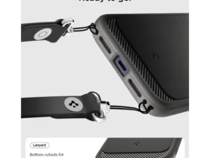 SPIGEN case RUGGED ARMOR compatible with MagSafe for IPHONE 18 Pro Max / 17 Pro Max grey