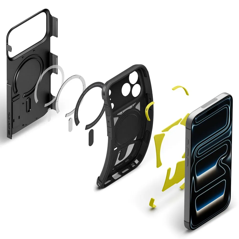 SPIGEN case RUGGED ARMOR compatible with MagSafe for IPHONE 18 Pro Max / 17 Pro Max matte black - Image 11