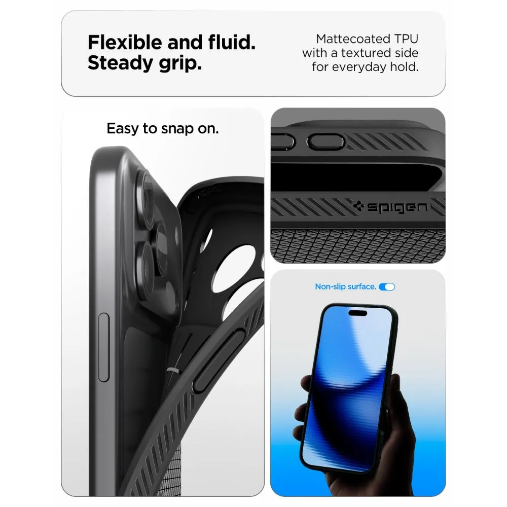 SPIGEN case LIQUID AIR for IPHONE 17 Pro Max/ 18 Pro Max matte black - Image 7