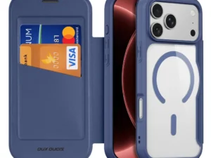 DUX DUCIS case SKIN X PRO compatible with MagSafe for iPhone 18 Pro / 17 Pro (Open Ring Version) blue
