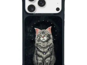 NIMMY case LUCKY FASHION CAT compatible with MagSafe for IPHONE 18 Pro Max/17 Pro Max black