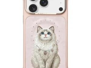 NIMMY case LUCKY FASHION CAT compatible with MagSafe for IPHONE 18 Pro/17 Pro pink