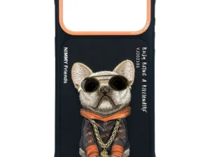 NIMMY case GLASSES COOL DOG for IPHONE 18 Pro/17 Pro black