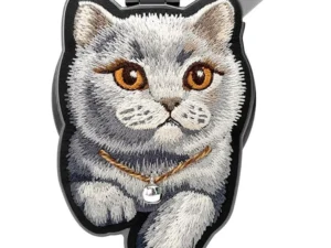 NIMMY magnetic hanger DENIM FASHION BRITISH SHORTHAIR CAT black