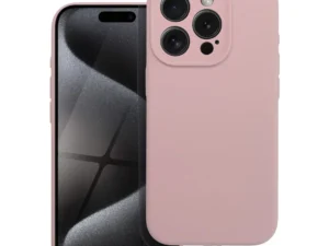 Case for iPhone 18 Pro / 17 Pro Silicone 2mm (camera protection) powder pink