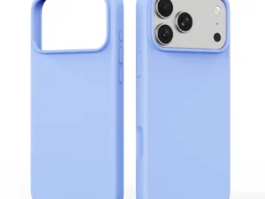DUX DUCIS case PIEL LIQUID SILICONE compatible with MagSafe for iPhone 18 Pro Max/17 Pro Max light blue