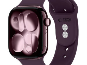 Tech-Protect Silicone Apple Watch 8 / 9 / 10 / 11 / 12 / SE (40/41/42mm) szíj, szilikon, lila