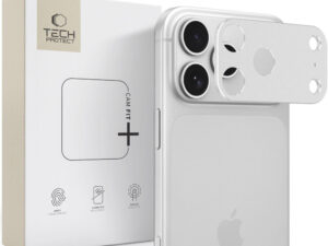 Tech-Protect Glass Camalloy Fit+ Apple iPhone 18 Pro kamerasziget-védő, ezüst