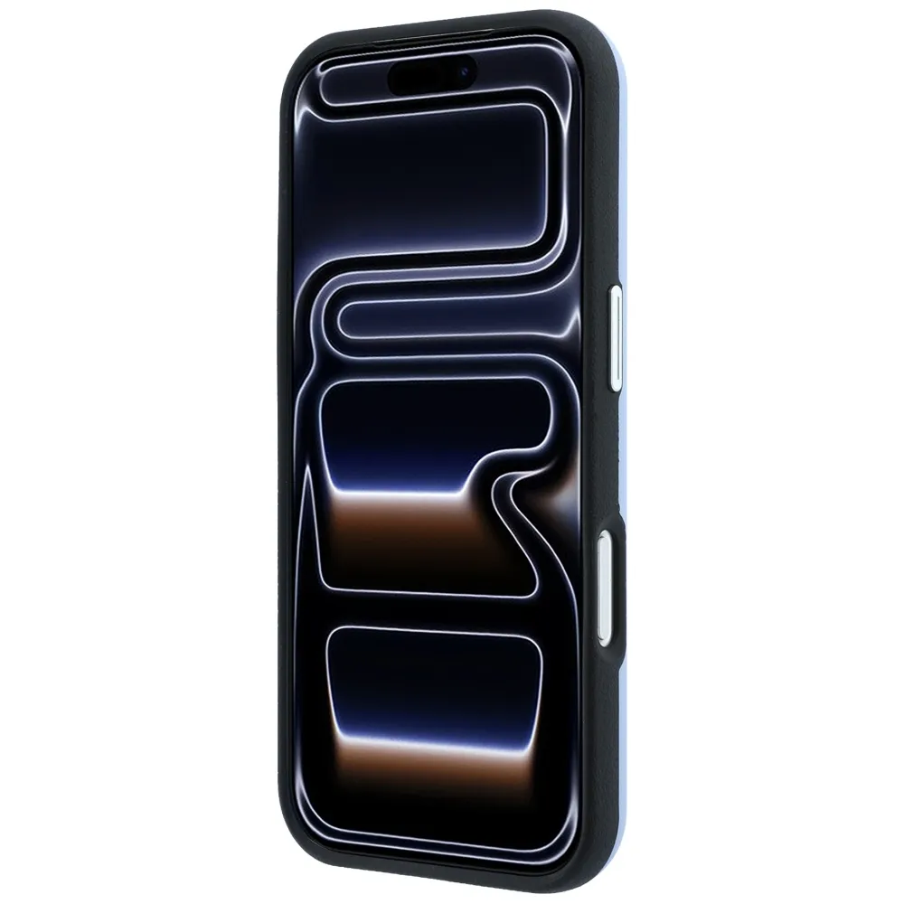 BMW case for IPHONE 18 Pro Max/17 Pro Max compatible with MagSafe (Sign Inclined Deboss Letters) blue - Image 5