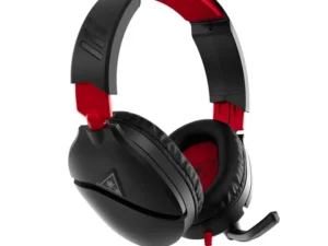 Wired headphones Jack 3,5 mm with microphone Turtle Beach Recon 70N red and black
