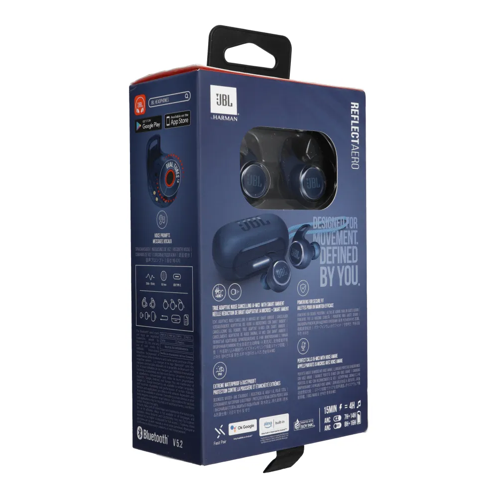 Wireless earphones TWS JBL Reflect Aero blue - Image 5