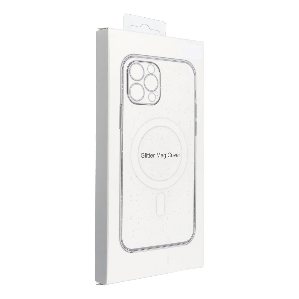 Case for iPhone 18 Pro / 17 Pro Clear Mag Cover (STR / CAMERA PROTECTION) compatible with MagSafe transparent glitter - Image 4