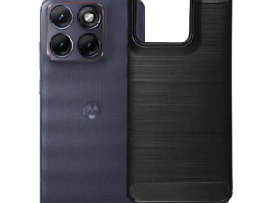 Case for Motorola Edge 70 Fusion Carbon 2.0 black