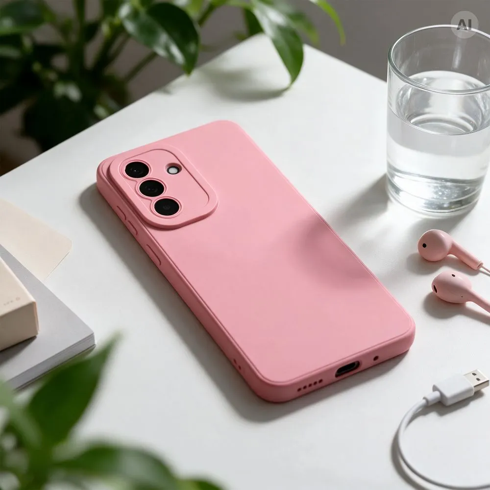 Case for SAMSUNG A27 5G Matt 2.0 powder pink - Image 3