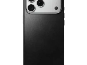 NOMAD leather case for IPHONE 18 Pro Max/17 Pro Max compatible with MagSafe (Traditional Leather Case Horween Leather) black