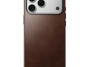 NOMAD leather case for IPHONE 18 Pro Max/17 Pro Max compatible with MagSafe (Traditional Leather Case Horween Leather) rustic brown