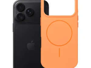 Case for iPhone 18 Pro / 17 Pro Forcell F-Protect Chromatic Premium compatible with MagSafe orange