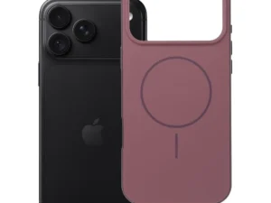 Case for iPhone 18 Pro Max / 17 Pro Max Forcell F-Protect Chromatic Premium compatible with MagSafe dark cherry