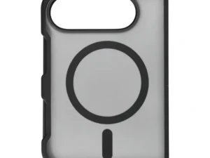 Case for iPhone Duo Forcell F-Protect 4sD-i Smoke Hybrid Premium compatible with MagSafe black