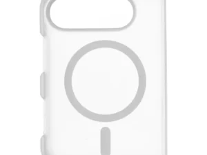 Case for iPhone Duo Forcell F-Protect 4sD-i Smoke Hybrid Premium compatible with MagSafe transparent matt