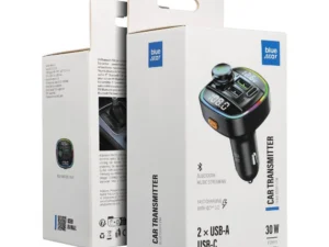 Transmiter for car Blue Star Wave L2 RGB Classy light typ C x1 USB x2 20W black