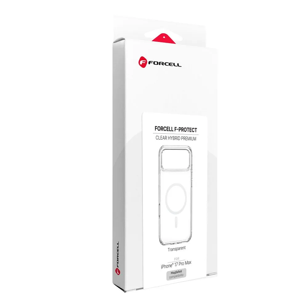Case for iPhone 17 Pro Max / 18 Pro Max (low camera edge) Forcell F-Protect Clear Hybrid Premium compatible with transparent - Image 10