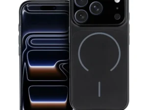 Case for iPhone 17 Pro Max / 18 Pro Max (low camera edge) Make 17 compatible with MagSafe black