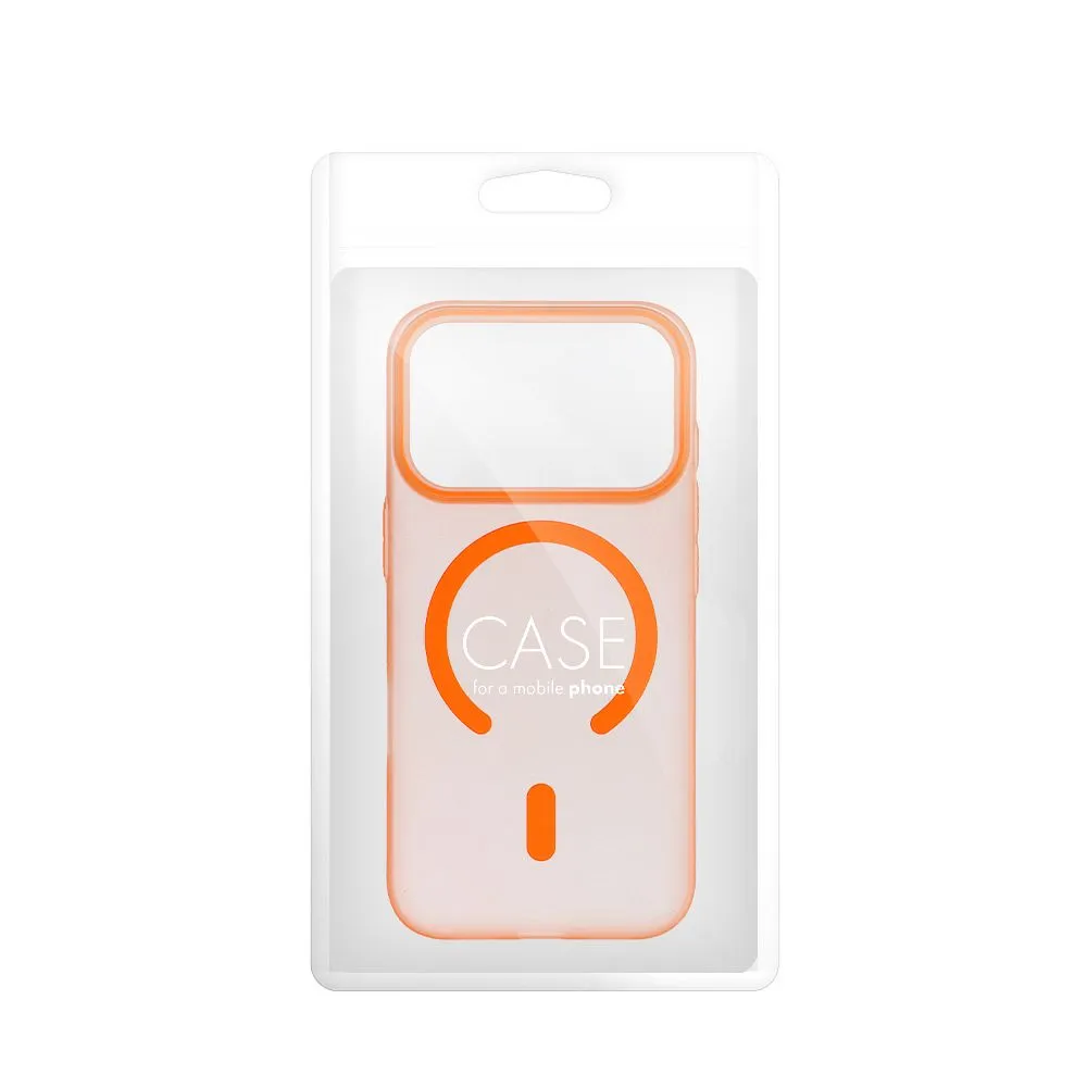 Case for iPhone 17 Pro / 18 Pro (low camera edge) Go Orange compatible with MagSafe orange - Image 5