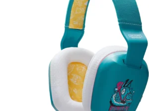 Wire gaming headphones Jack 3,5 mm PowerA Fortnite Llambro turqus white