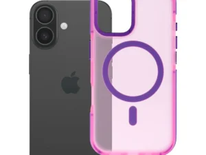 Case for iPhone 16 Forcell F-Protect Vivid Premium compatible with MagSafe pink