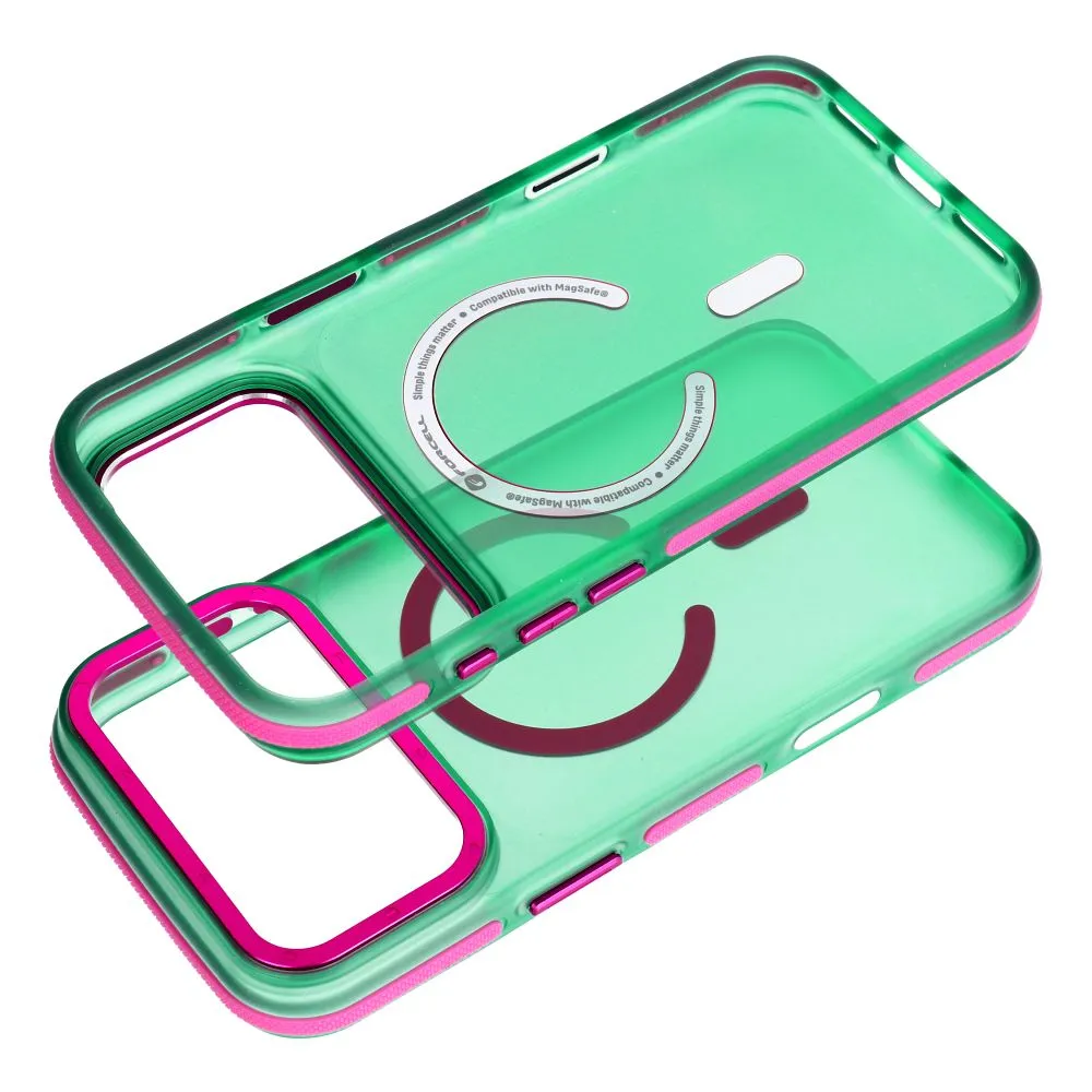 Case for iPhone 18 Pro Max / 17 Pro Max Forcell F-Protect Vivid Premium compatible with MagSafe green - Image 4