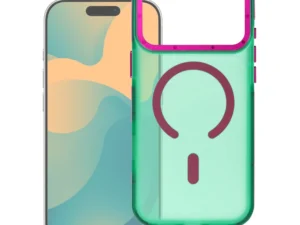 Case for iPhone 18 Pro Max / 17 Pro Max Forcell F-Protect Vivid Premium compatible with MagSafe green