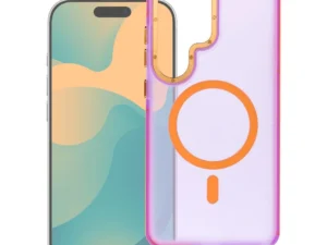 Case for Samsung S26 Ultra Forcell F-Protect Vivid Premium compatible with MagSafe purple