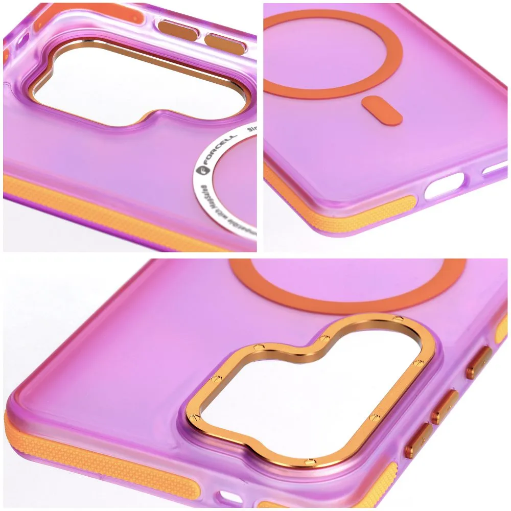 Case for Samsung S26 Ultra Forcell F-Protect Vivid Premium compatible with MagSafe purple - Image 5