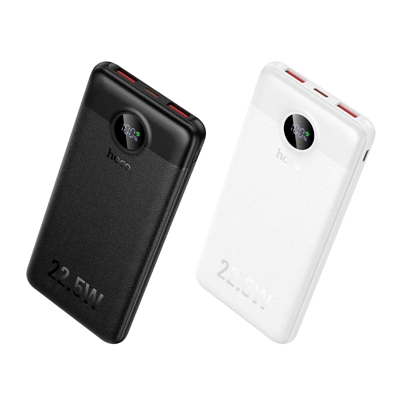 Powerbank Hoco 10000 mAh QC 22,5W+PD 20W LED J172 white - Image 3