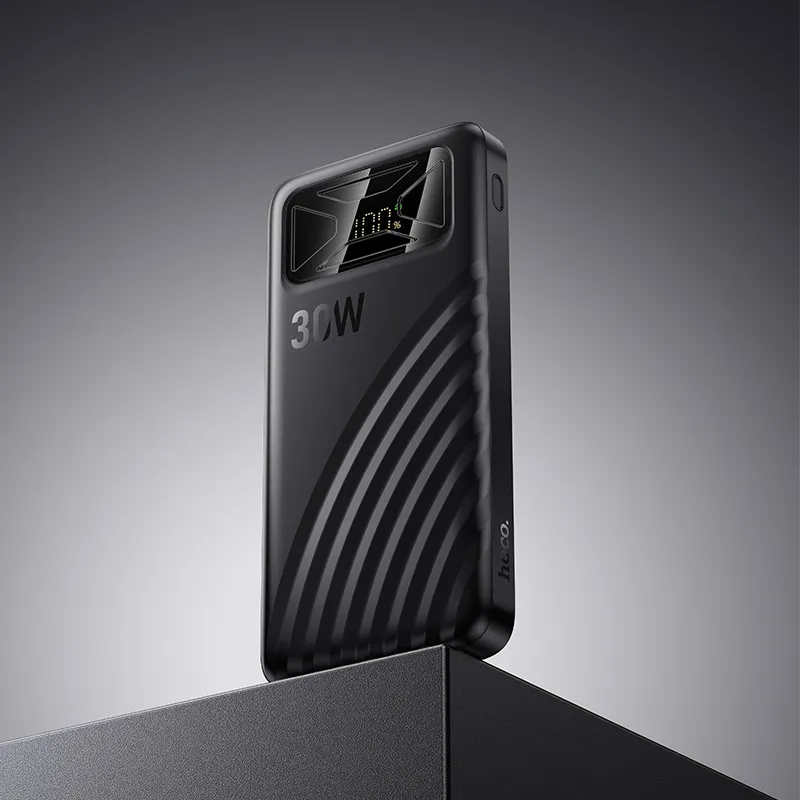 Powerbank 10000 mAh QC PD 30W 3A Hoco Q42 black - Image 7