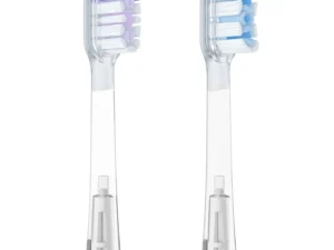 Toothbrush heads Hoco HP64 1x soft 1x hard white