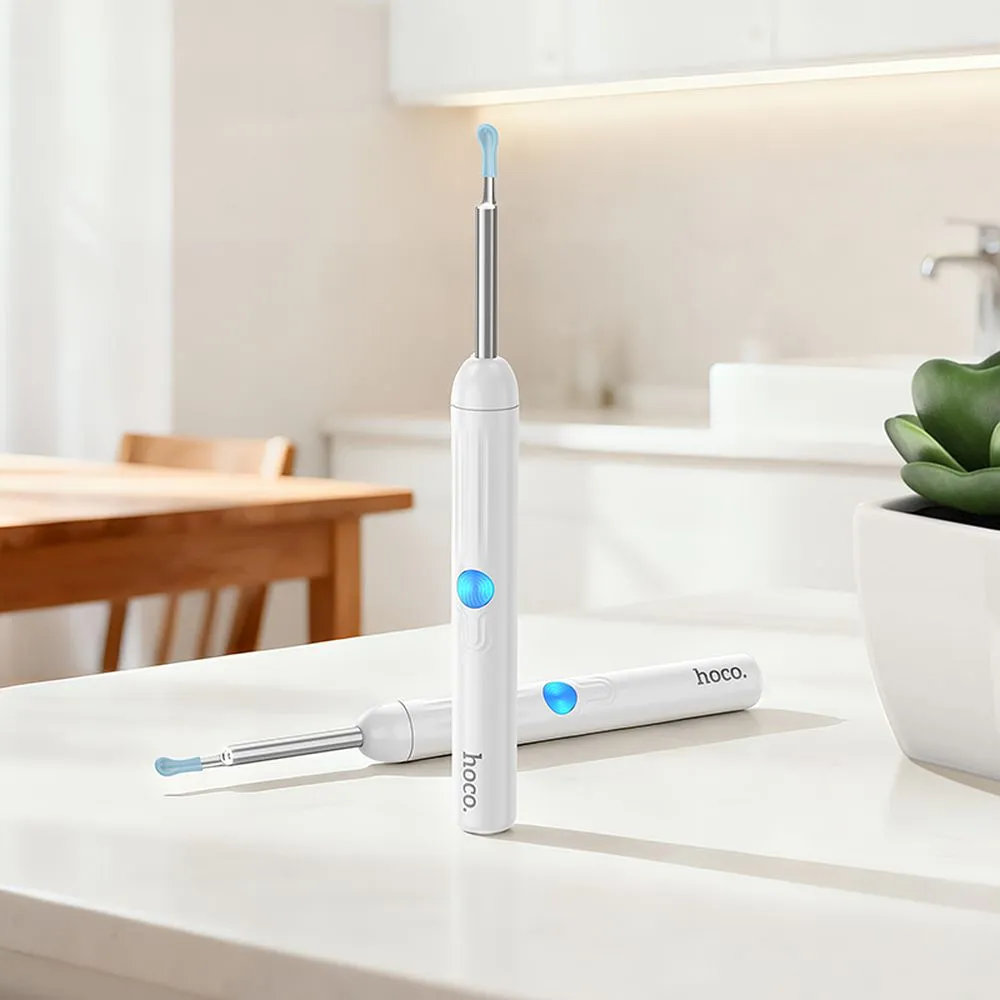 Ears cleaner with camera HP65 Hoco white - Image 9