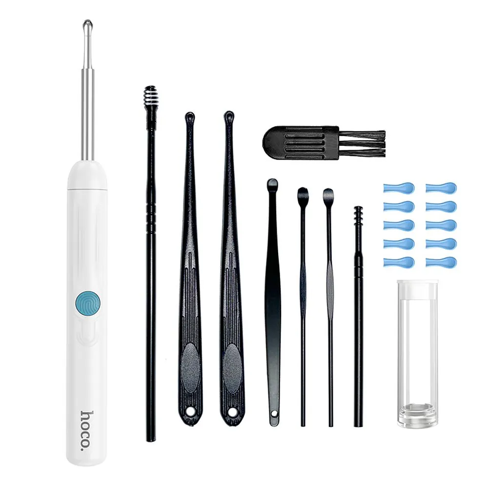 Ears cleaner with camera HP65 Hoco white - Image 7