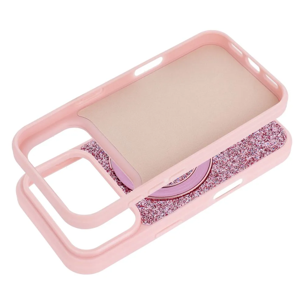 Case for Samsung S26 Quartz Circle Stand Mag Cover pink - Image 2