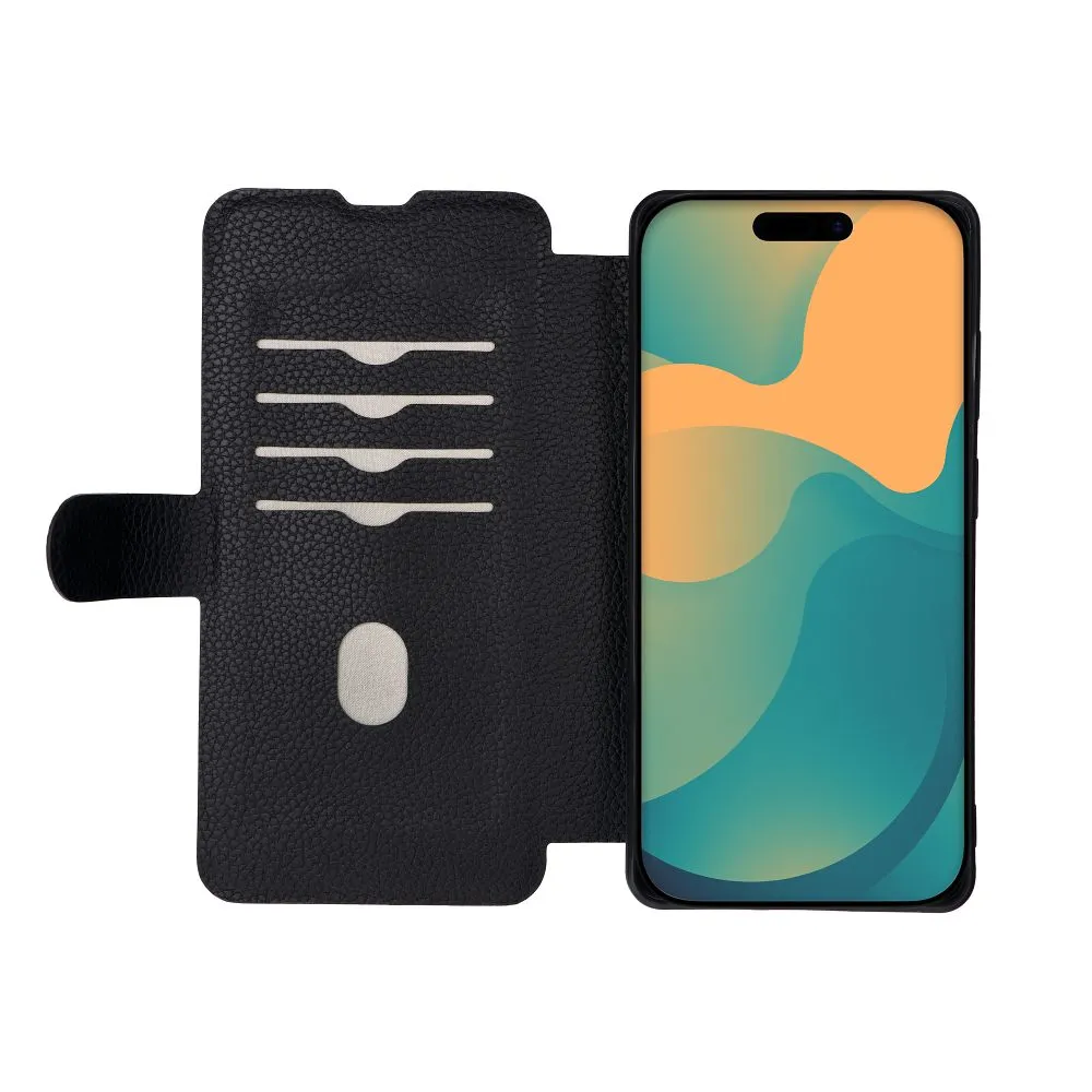Flip case for Samsung A16 4G / A16 5G / M16 5G Max Protect RFID black - 4. kép