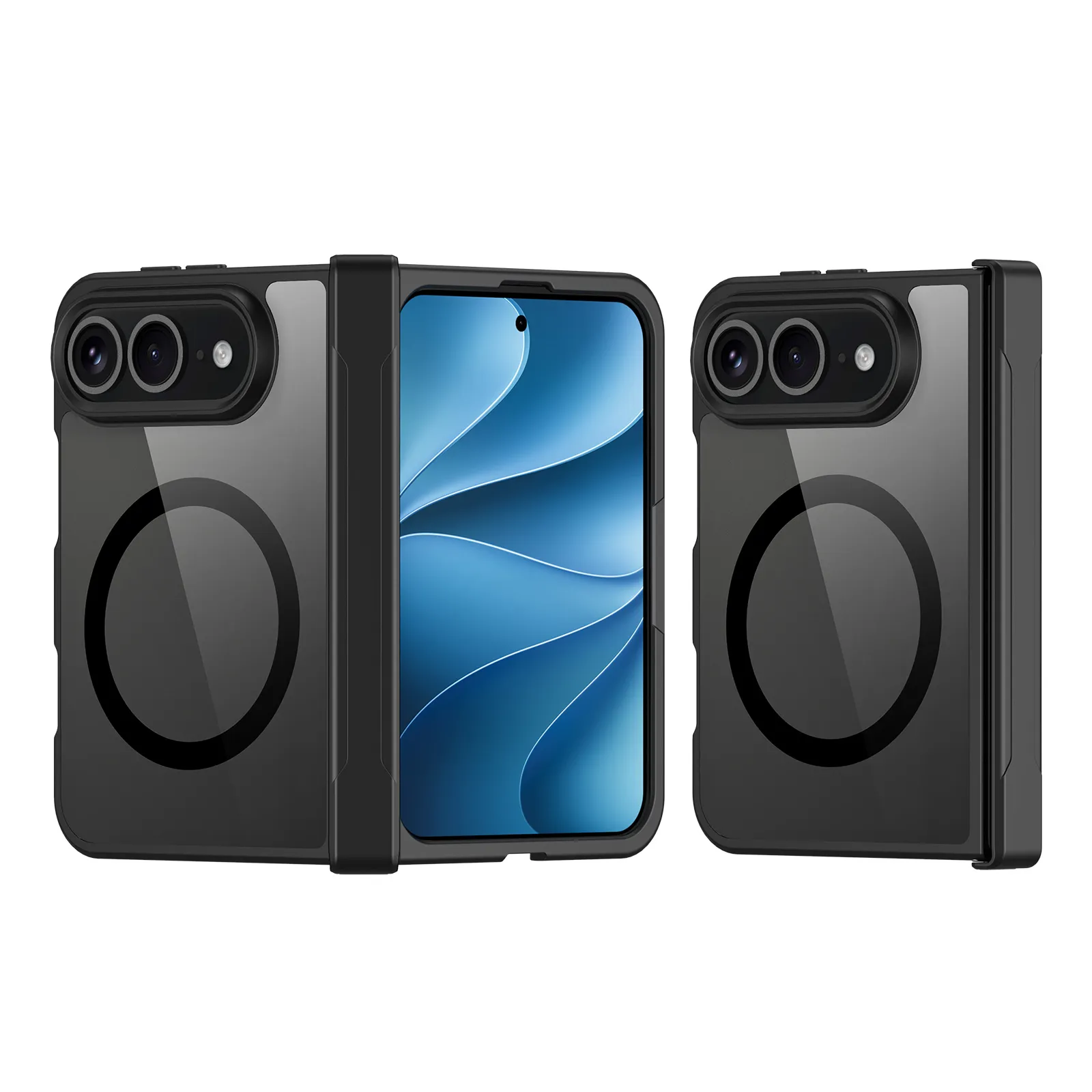 DUX DUCIS case AIMO MAG compatible with MagSafe for iPhone Duo black - 2. kép