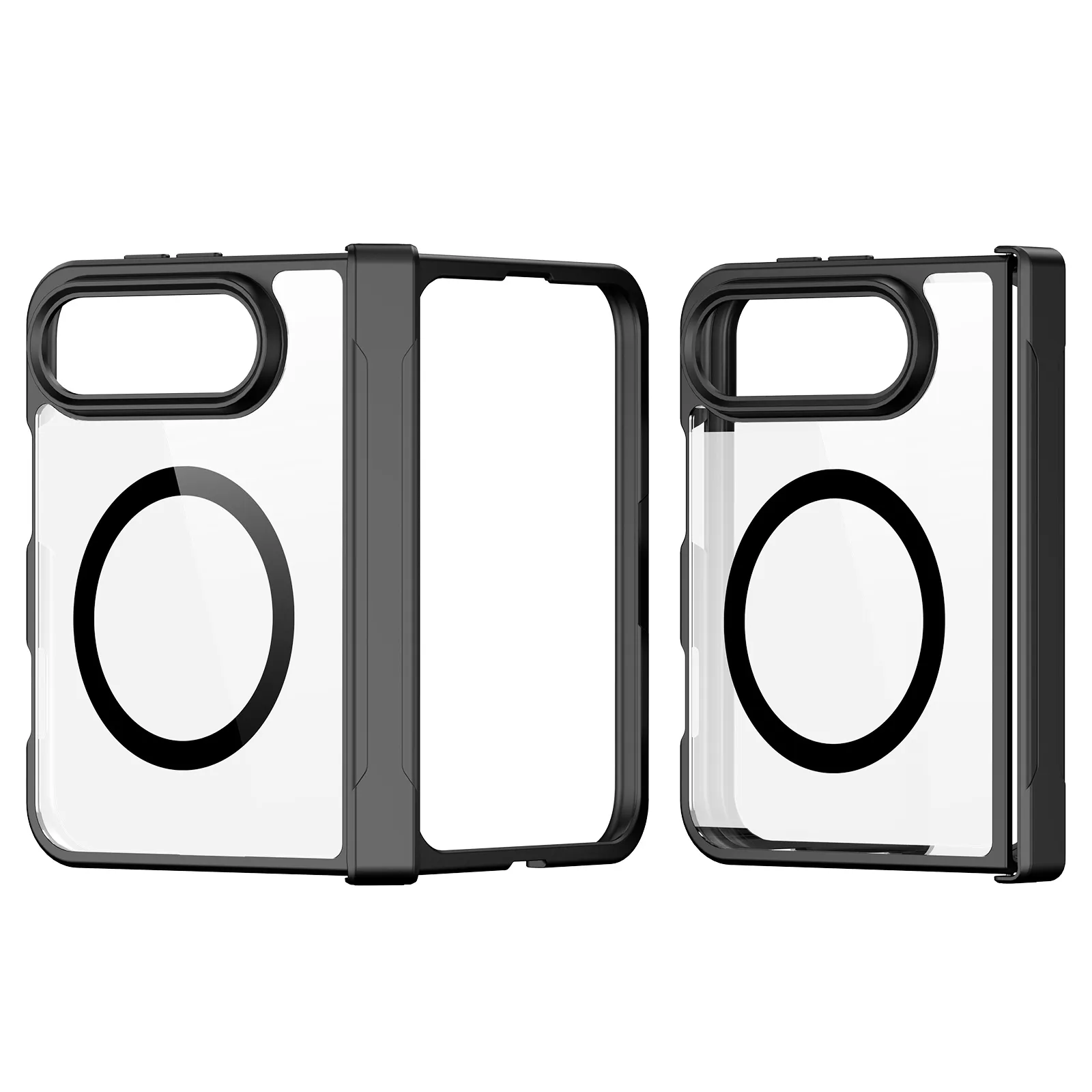 DUX DUCIS case AIMO MAG compatible with MagSafe for iPhone Duo black - 4. kép
