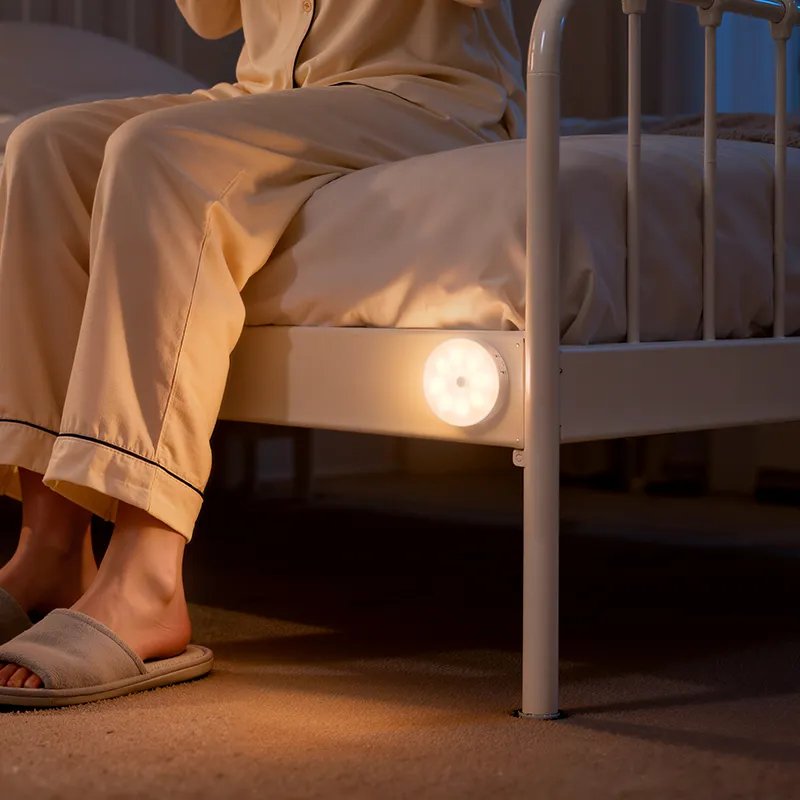 Magnetic induction night light Hoco HX17 white - 8. kép